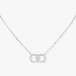 Messika - So Move Necklace Diamond Pave White Gold
